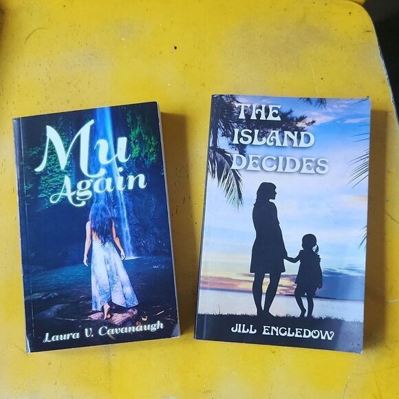 2 Maui Fiction Books Lemuria - Picture 1 of 3
